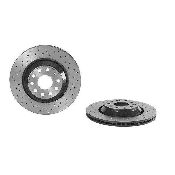 Brembo Xtra Rotors Brake Rotor, 09.A200.1X 09.A200.1X